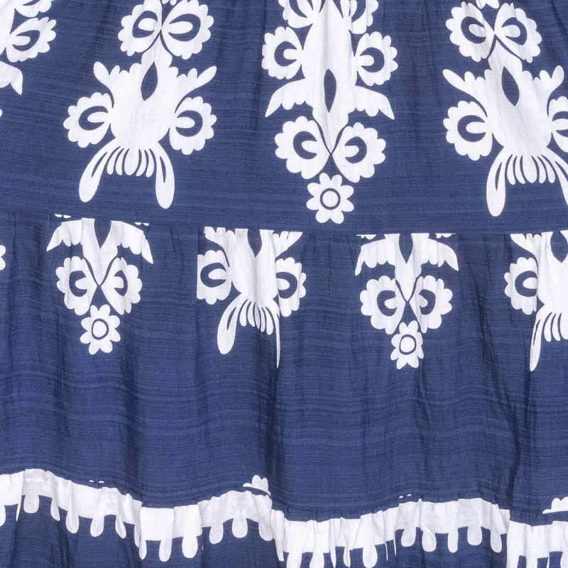 Whisper Midi Dress in Navy, available at: https://www.daltik.com/