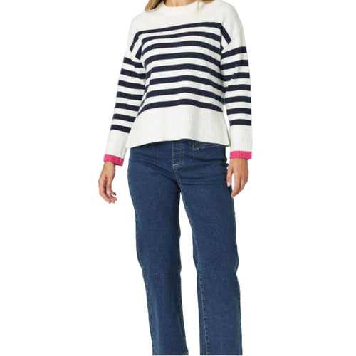 Maddy High Rise Wide Leg Jean | Dark Denim, available at: https://www.daltik.com/