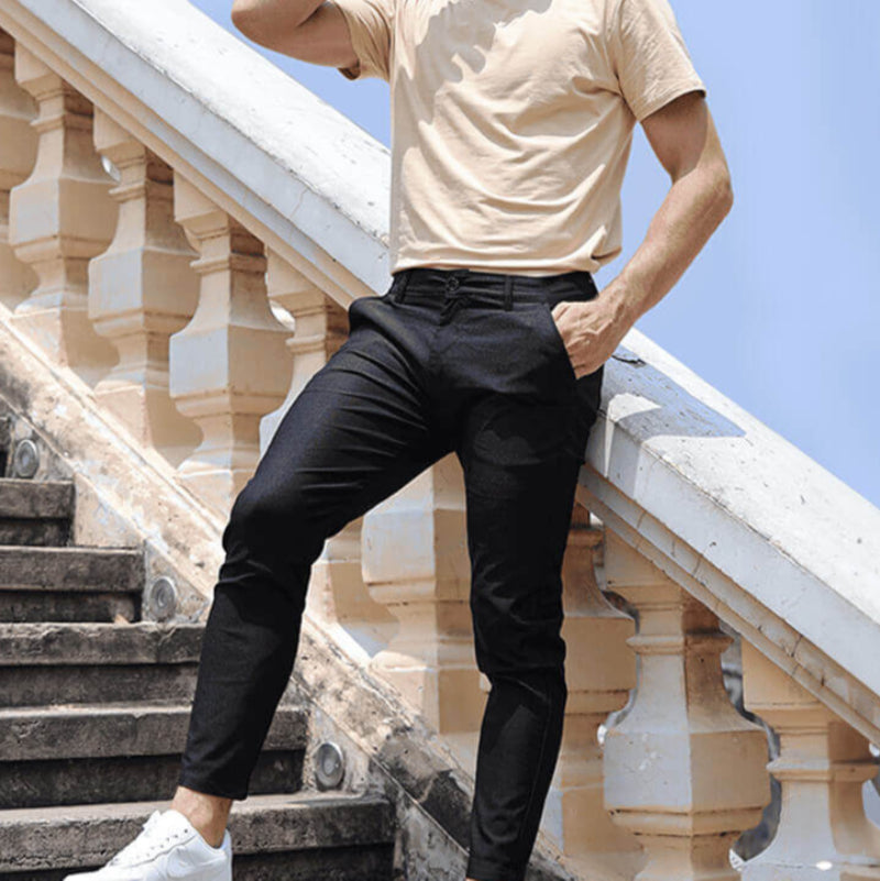 Noa-Stretch-Pants-Black-1-https://daltik.com/