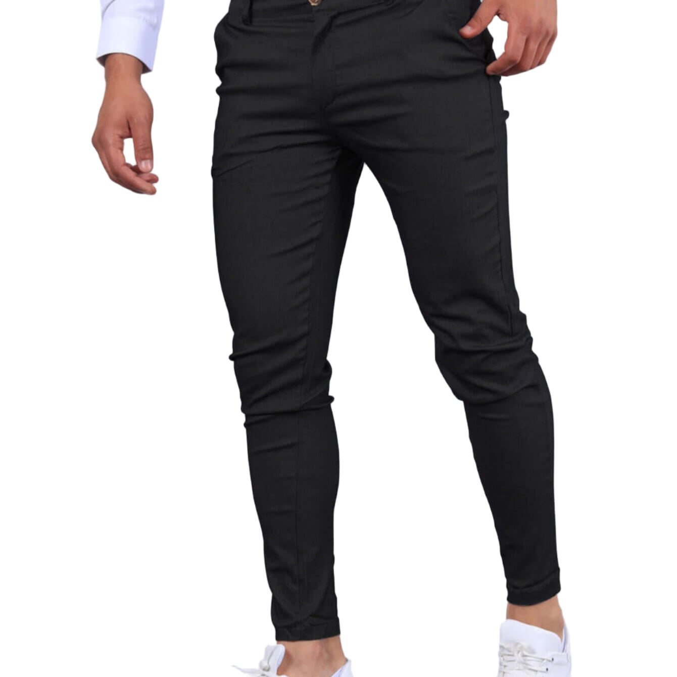 Noa-Stretch-Pants-Black-1-https://daltik.com/