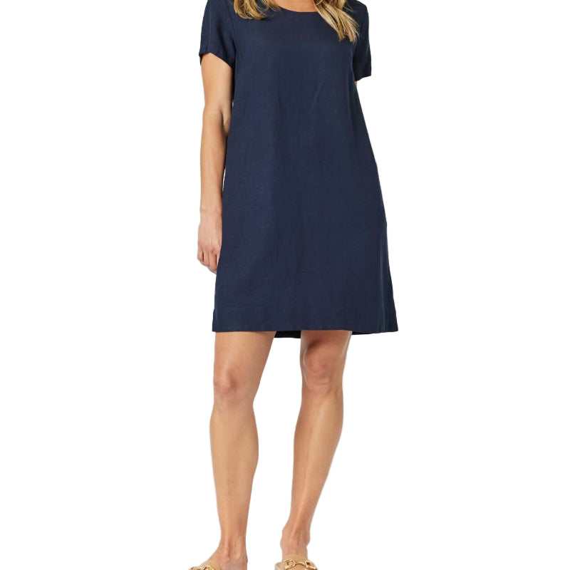 lino-stitch-dress-navy-1-https://daltik.com/