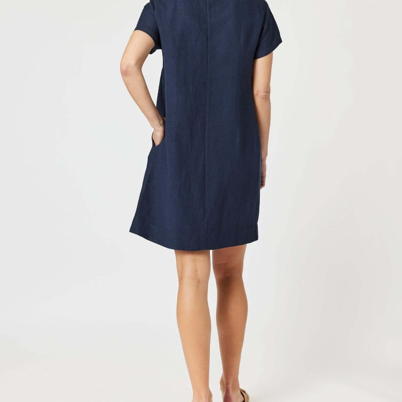 lino-stitch-dress-navy-1-https://daltik.com/