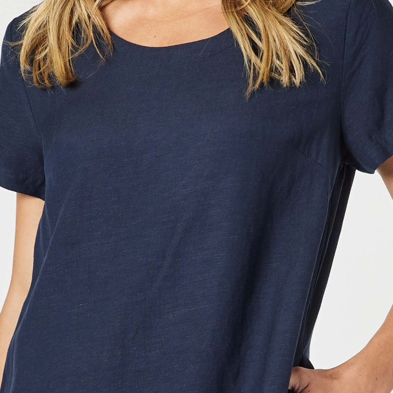 lino-stitch-dress-navy-1-https://daltik.com/