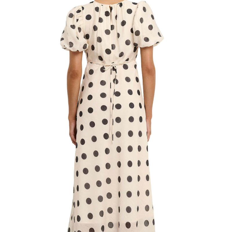 stage-cream-black-polka-dot-puff-sleeve-floaty-maxi-dress-1-www.daltik.com
